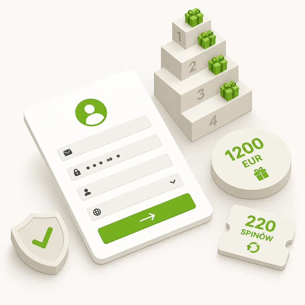 Verde Casino Rejestracja w Polsce – Zaloz Konto visual guide for Verde Casino